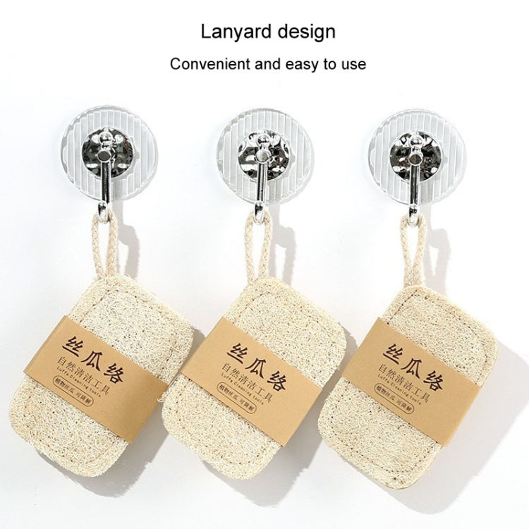 天然絲瓜洗碗刷洗碗工具絲瓜布刷，軟方形，軟橢圓形，硬方形，硬橢圓形