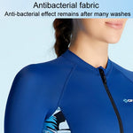 DIVE & SAIL 女士夏季薄款潛水衣 透氣防曬長袖快乾泳衣，S，M，L，XL，XXL
