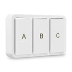 Zigbee Tuya智慧三鍵情境無線智慧開關，YSB33