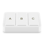 Zigbee Tuya智慧三鍵情境無線智慧開關，YSB33