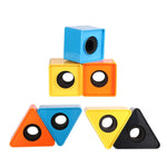 採訪麥克風標誌旗架，方形黑色，方形橘色，方形藍色，三角形黑色，三角形橘色，三角形藍色