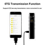 G1 0.96吋IPS彩色螢幕高清智慧迷你降噪計時錄音筆，8GB，16GB，32GB