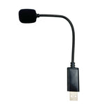 USB直插電腦直播視訊會議麥克風，4.0x205mm，4.0x255mm，4.0x255mm帶開關