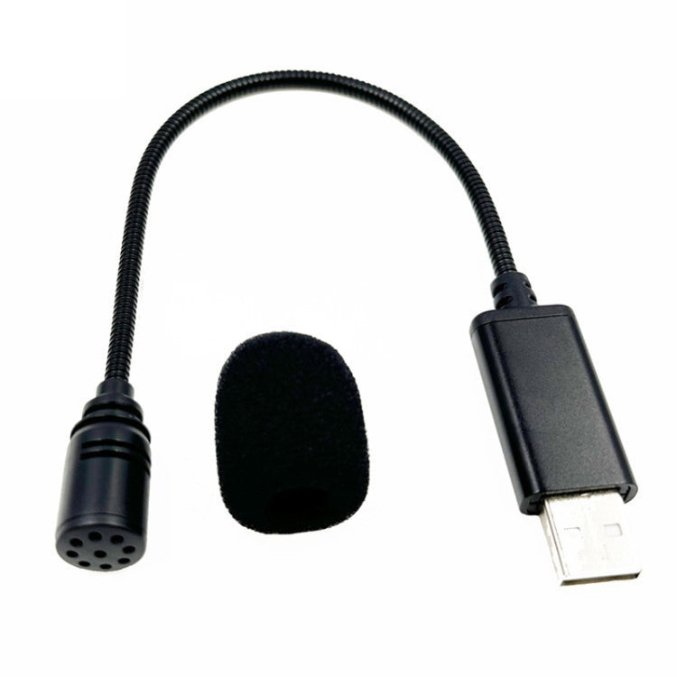 USB直插電腦直播視訊會議麥克風，4.0x205mm，4.0x255mm，4.0x255mm帶開關