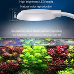 5W 魚缸LED夾燈 USB 插頭照明水族透光水草燈