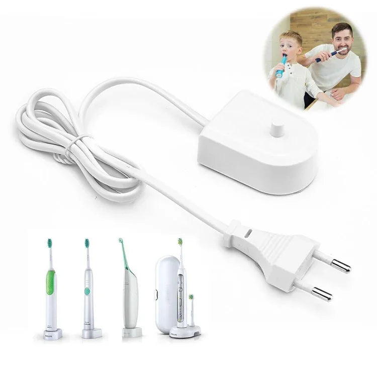 HX6100 歐規插頭充電器 適用飛利浦牙刷 HX6730 6511 3216 3226 9112 等，歐規插頭