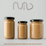 Stainless Steel Peanut Butter Stirrer Food Grade Material Kitchen Butter Jam Stirring Tool, Regular Model, Updated Model