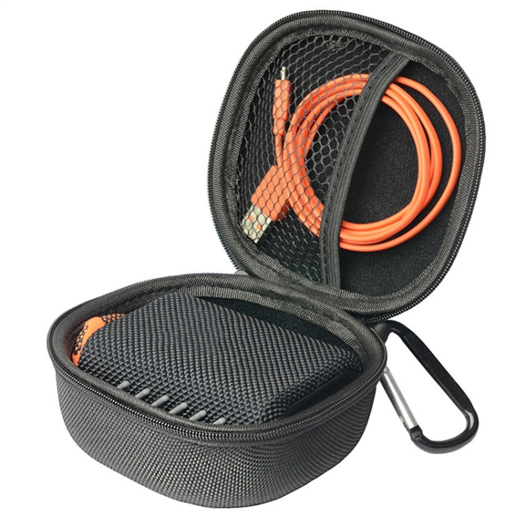 適用於 JBL GO4 藍牙揚聲器便攜收納包保護套，藍色、黑色、黑色碳纖維