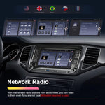 適用於 Volkswagen/Skoda 2+64G 播放器 大屏 Carplay 安卓導航倒車攝像頭一體機，2+64G