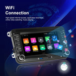 適用於 Volkswagen/Skoda 2+64G 播放器 大屏 Carplay 安卓導航倒車攝像頭一體機，2+64G
