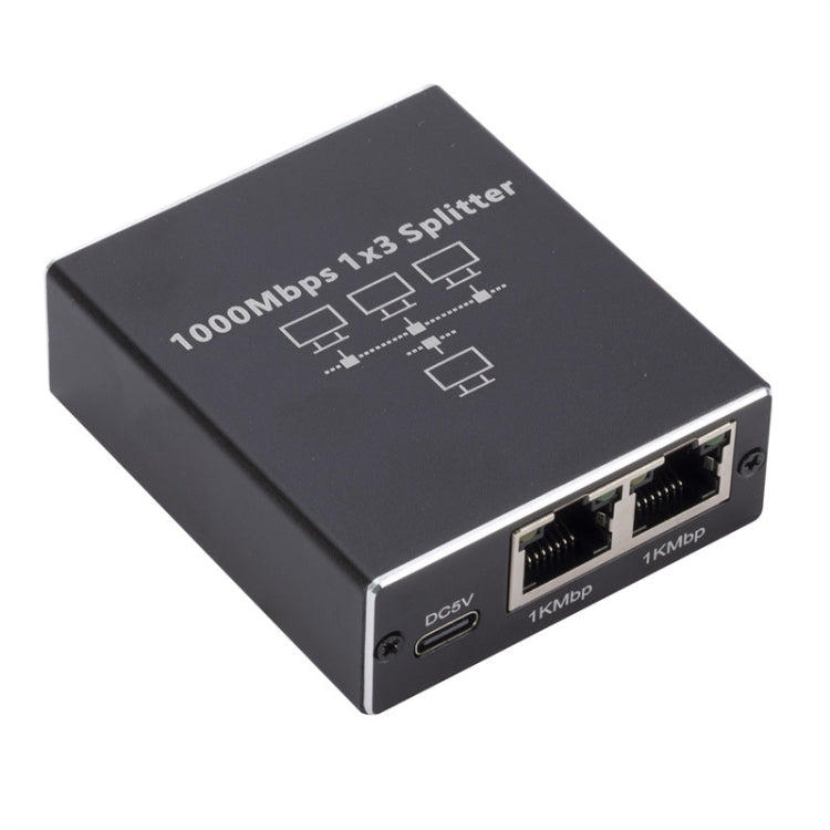 千兆網路分線器 網路分享器 RJ45網路線分線器，1對3，1對4