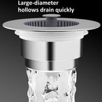 彈出式廚房水槽排水過濾器塞組合 防堵塞易清潔 水槽排水過濾器塞