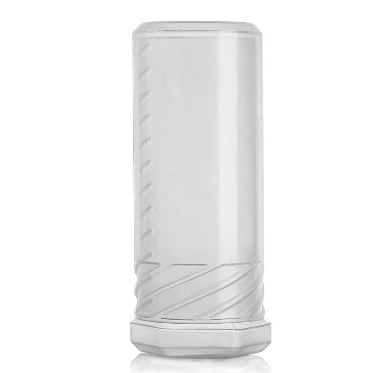 Transparent Plastic Travel Beard Brush Storage Tube