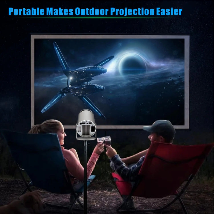 HY300 PRO 智能投影機 Android 11.0 系統 160 流明便攜投影機，歐規插頭，美規插頭，英規插頭，澳規插頭