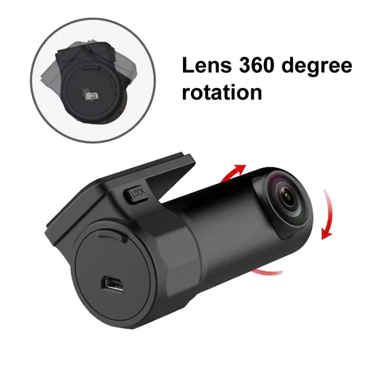 S600 1080P WiFi行車記錄儀 170度廣角鏡頭隱藏式車載記錄器
