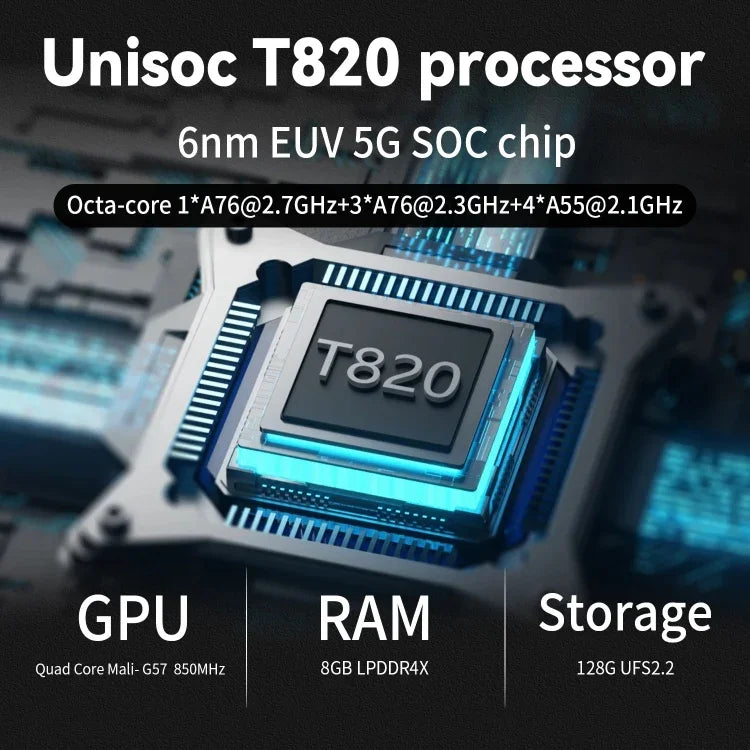 ANBERNIC RG556 掌上遊戲主機 Android 13 系統 5.48 吋 AMOLED 螢幕 WIFI 藍牙遊戲機，128GB+128GB，128GB+256GB