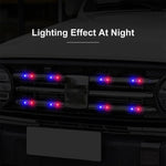 Solar Warning Light Anti-rear Collision LED Flashing Light