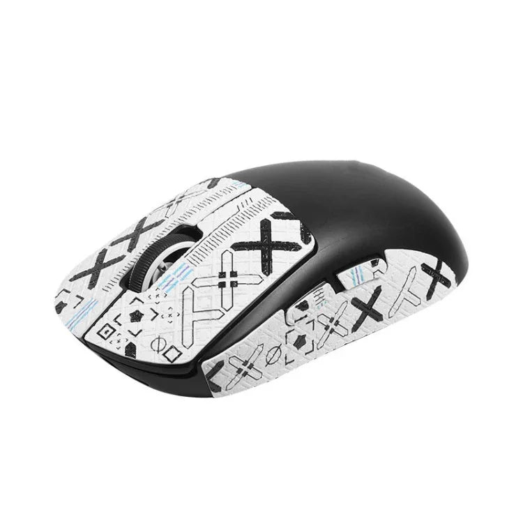 適用Logitech GPW第二代滑鼠防滑貼吸汗貼，白色印刷半包圍，黑金印刷半包圍，黑色印刷半包圍，黑色印刷全包圍，白色印刷全包圍，黑金全包圍