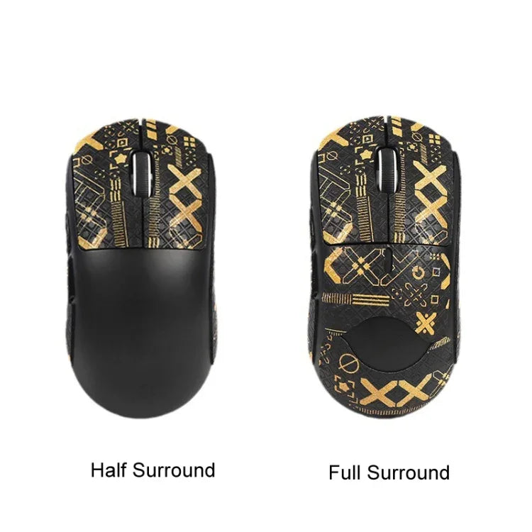 適用Logitech GPW第二代滑鼠防滑貼吸汗貼，白色印刷半包圍，黑金印刷半包圍，黑色印刷半包圍，黑色印刷全包圍，白色印刷全包圍，黑金全包圍