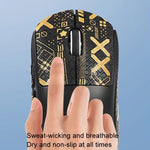 適用Logitech GPW第二代滑鼠防滑貼吸汗貼，白色印刷半包圍，黑金印刷半包圍，黑色印刷半包圍，黑色印刷全包圍，白色印刷全包圍，黑金全包圍