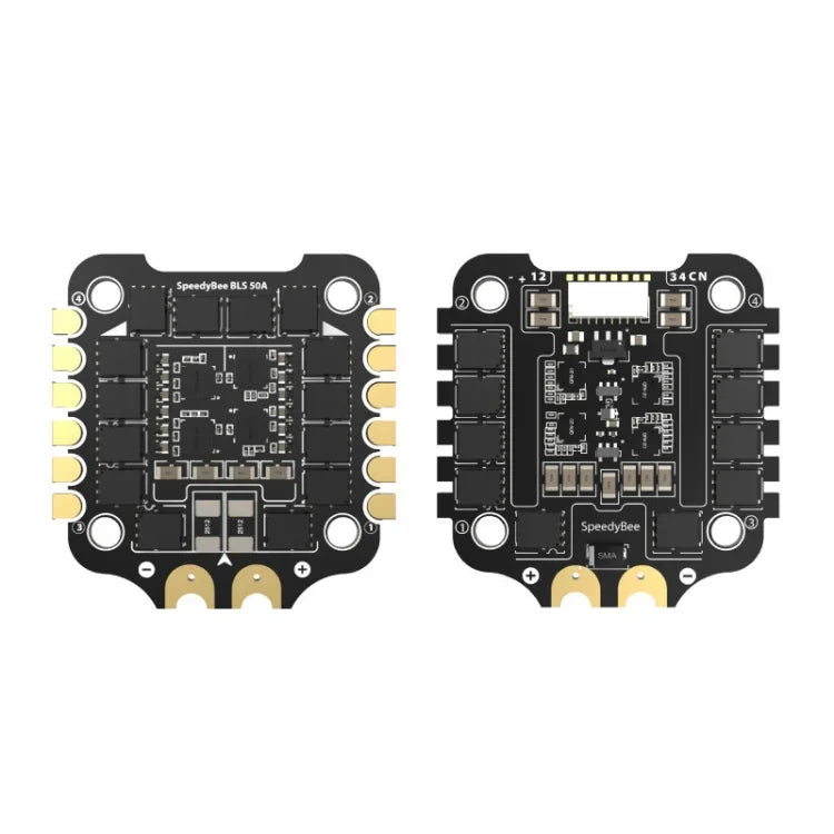 3-6S 鋰聚合物氣壓計 遙控無人機用，SpeedyBee BLS 50A 4合1 電調