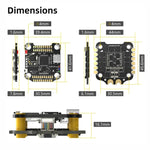 3-6S 鋰聚合物氣壓計 遙控無人機用，SpeedyBee BLS 50A 4合1 電調