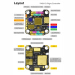 3-6S 鋰聚合物氣壓計 遙控無人機用，SpeedyBee BLS 50A 4合1 電調