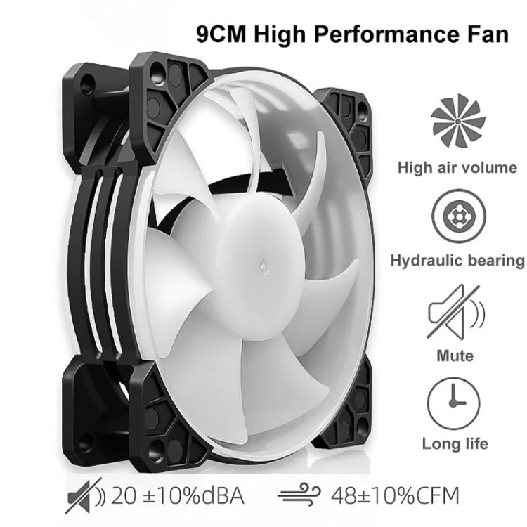 COOLMOON Frost 雙銅管CPU風扇 桌上型電腦照明靜音AMD空冷散熱器，P2 魔月版單風扇，P22 魔月版雙風扇，P2 流線版單風扇，P22 流線版雙風扇