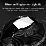 COOLMOON CPU 散熱器桌上型電腦自動變色多平台靜音冷卻風扇, CM-BF-RGB