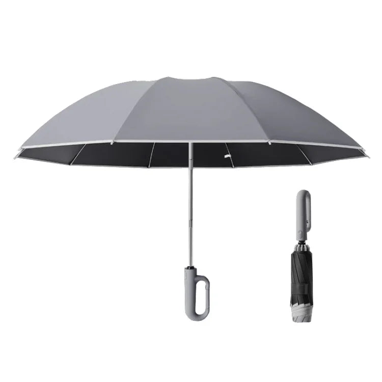 全自動晴雨傘可折疊中性防曬傘，Forward 米色 105cm、Forward 藍色 105cm、Forward 灰色 105cm、Forward 米色 125cm、Forward 藍色 125cm、Forward 灰色 125cm、Reverse 米色 105cm、Reverse 藍色 105cm