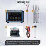 FNIRSI 2C53P雙通道平板數位示波器多用電表信號產生器三合一，2C53P