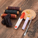 手工皮革DIY製作工具套裝，35件套