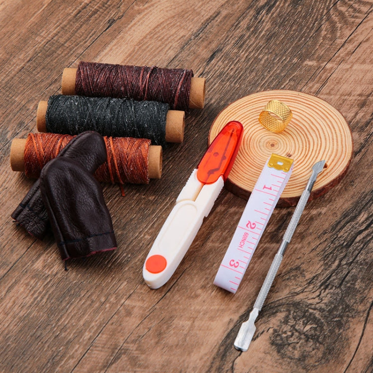 手工皮革DIY製作工具套裝，35件套