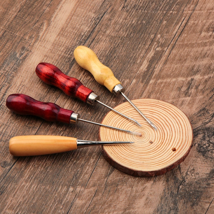 手工皮革DIY製作工具套裝，35件套