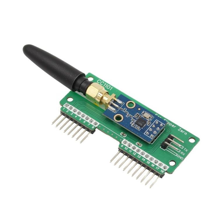 適用Flipper Zero CC1101 433MHz外接SubGhz模組，AL-276