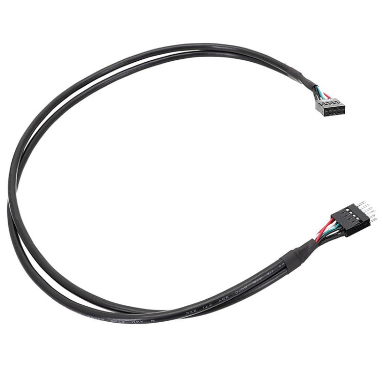 主機板 9 針 USB2.0 延長線 26AWG 雙層屏蔽線, 20cm, 30cm, 50cm, 60cm