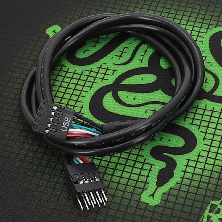 主機板 9 針 USB2.0 延長線 26AWG 雙層屏蔽線, 20cm, 30cm, 50cm, 60cm
