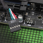 主機板 9 針 USB2.0 延長線 26AWG 雙層屏蔽線, 20cm, 30cm, 50cm, 60cm