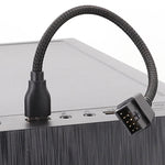 USB-A 公對 9 針主機板內建 RGB 數據至外部 U 端口轉接線, USB-A 公對 9 針