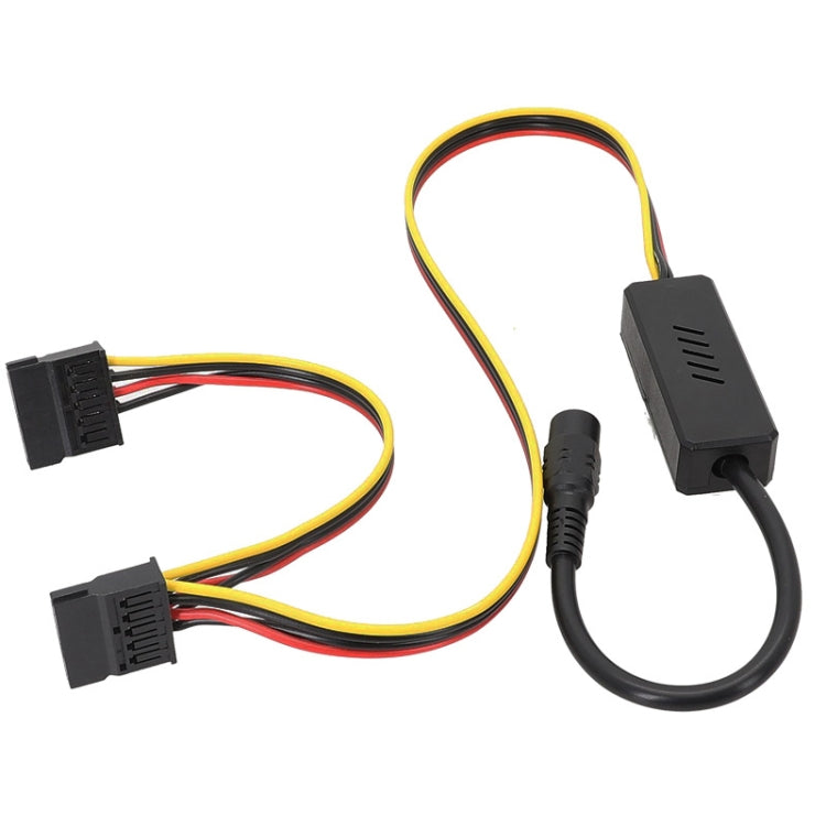 轉接器 DC 5.5 x 2.5mm 至硬碟電源線, 一對一 SATA, 一對二 SATA, 一對三 SATA, 一對四 SATA, DC 至 4針一對一, DC 至 4針一對二, DC 至 4針一對三, DC 至 4針一對四
