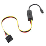 轉接器 DC 5.5 x 2.5mm 至硬碟電源線, 一對一 SATA, 一對二 SATA, 一對三 SATA, 一對四 SATA, DC 至 4針一對一, DC 至 4針一對二, DC 至 4針一對三, DC 至 4針一對四