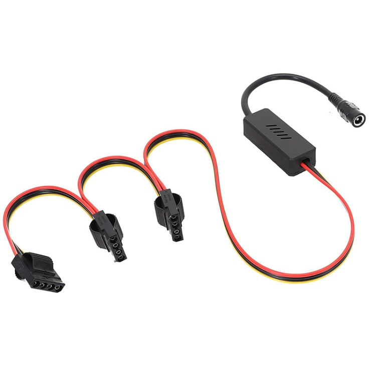 轉接器 DC 5.5 x 2.5mm 至硬碟電源線, 一對一 SATA, 一對二 SATA, 一對三 SATA, 一對四 SATA, DC 至 4針一對一, DC 至 4針一對二, DC 至 4針一對三, DC 至 4針一對四
