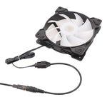 DC5521 電源轉接器至 12V 電腦機殼 4 針風扇線, DC5521 至 12V 4針