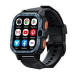 LOKMAT APPLLP 4 MAX 2.02吋Android 8.1全網絡WiFi卡藍牙智能手錶，2G+16G（海軍藍），2G+16G（銀色）