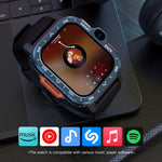 LOKMAT APPLLP 4 MAX 2.02吋Android 8.1全網絡WiFi卡藍牙智能手錶，2G+16G（海軍藍），2G+16G（銀色）