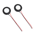 2 個 20mm 8歐姆 0.5W/1W 醫療玩具安全塑膠喇叭內部磁性焊接線音響喇叭