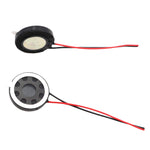 2 個 20mm 8歐姆 0.5W/1W 醫療玩具安全塑膠喇叭內部磁性焊接線音響喇叭