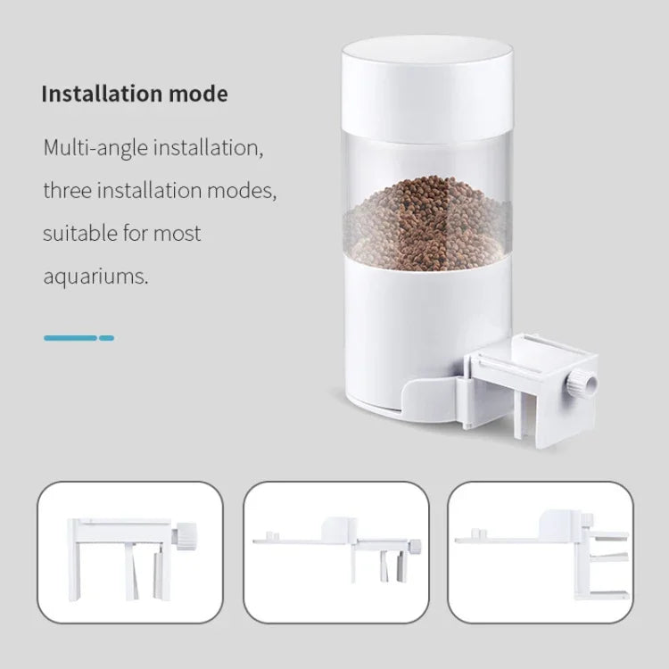 USB 直插 / 電池雙用自動魚食器定時投餵器，O2