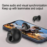In-Ear Small Coconut Ball Stereo Bluetooth Earphones With Charging Compartment