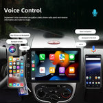 10.4 吋 MP5 單把垂直螢幕手動旋轉安卓導航，附無線 Carplay 倒車攝影
